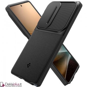 Spigen Optik Armor dėklas su kameros apsauga - juodas (Samsung Galaxy S25 Ultra) Spigen Optik Armor dėklas su kameros apsauga - juodas (Samsung Galaxy S25 Ultra)